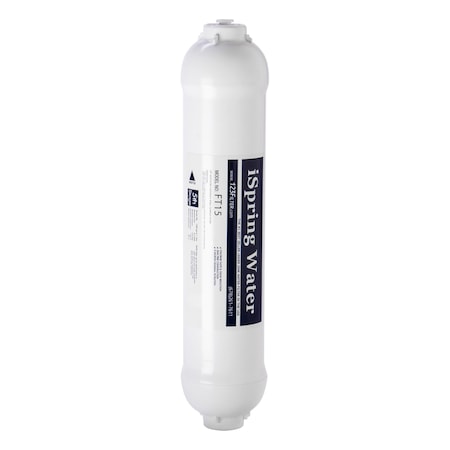 Ispring 5th Stage Inline Post Carbon Filter Replacement Cartridge FT15